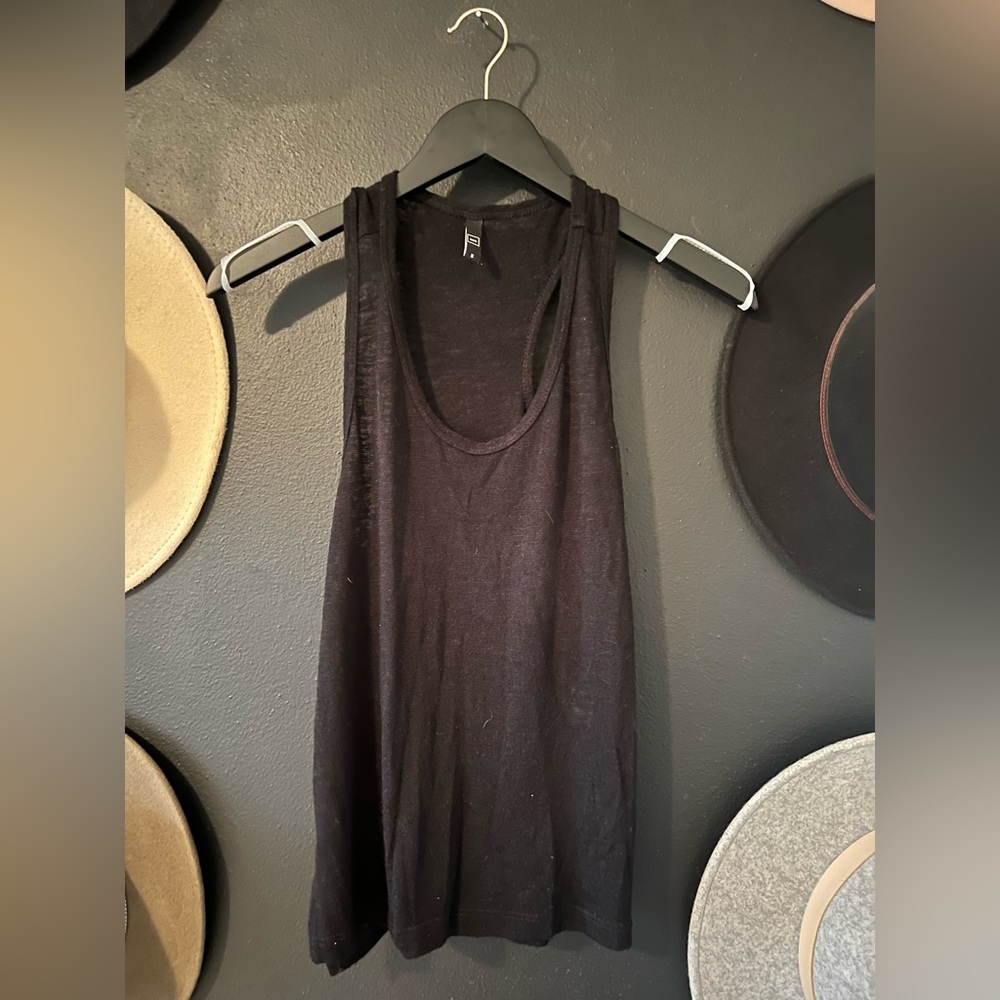 Sheer distressed tank